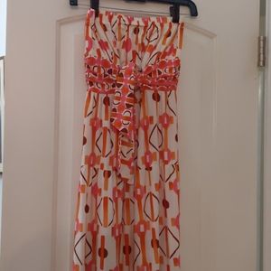 Donna Morgan tie waist maxi dress - New w/o tags